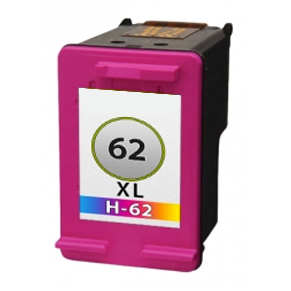 Huismerk HP 62XL (C2P07AE) inktcartridge kleur