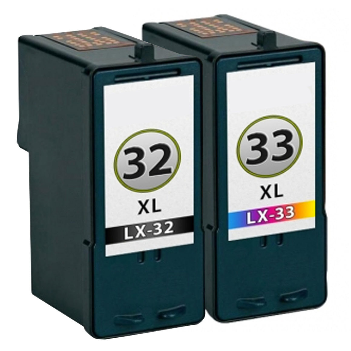 Huismerk Lexmark 32XL (18CX032E) + Lexmark 33XL (18CX033E) inktcartridges voordeelbundel