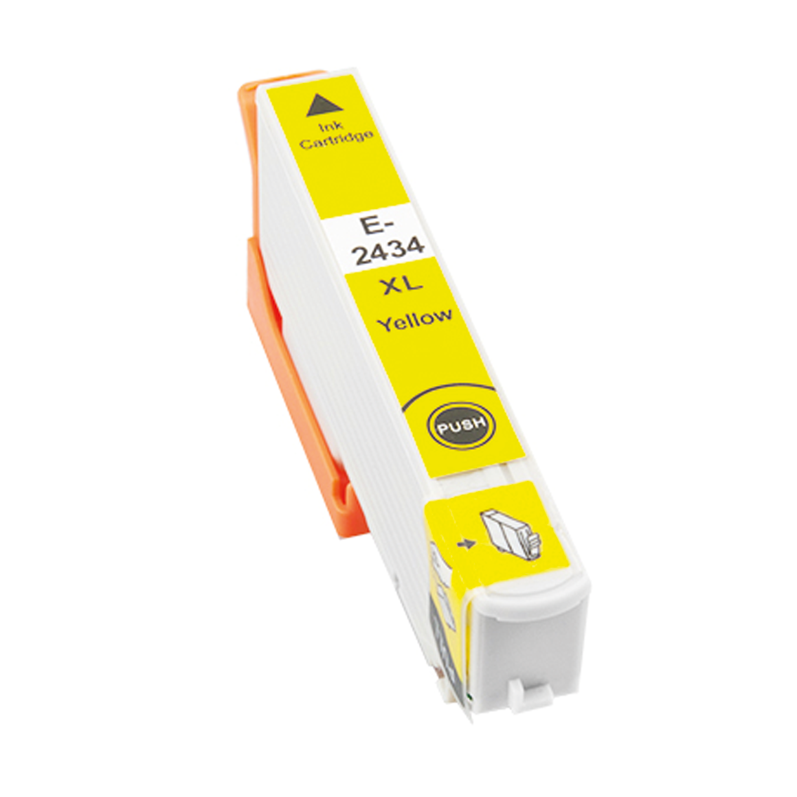 Huismerk Epson 24 XL (T2434) inktcartridge geel