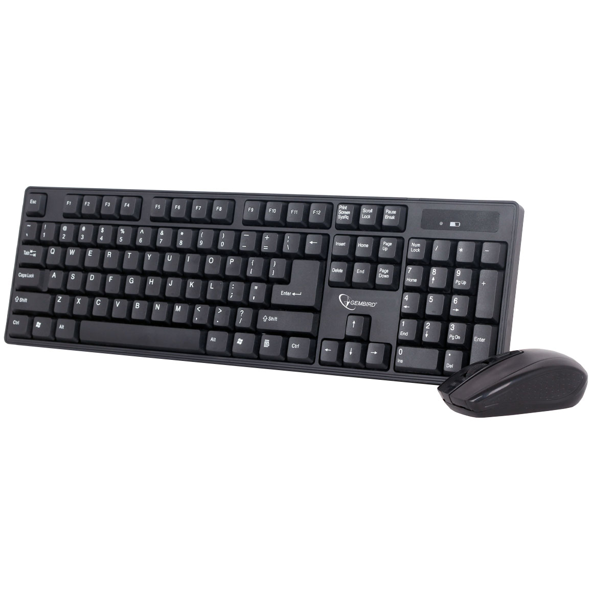 Gembird draadloze QWERTY toetsenbord en muis