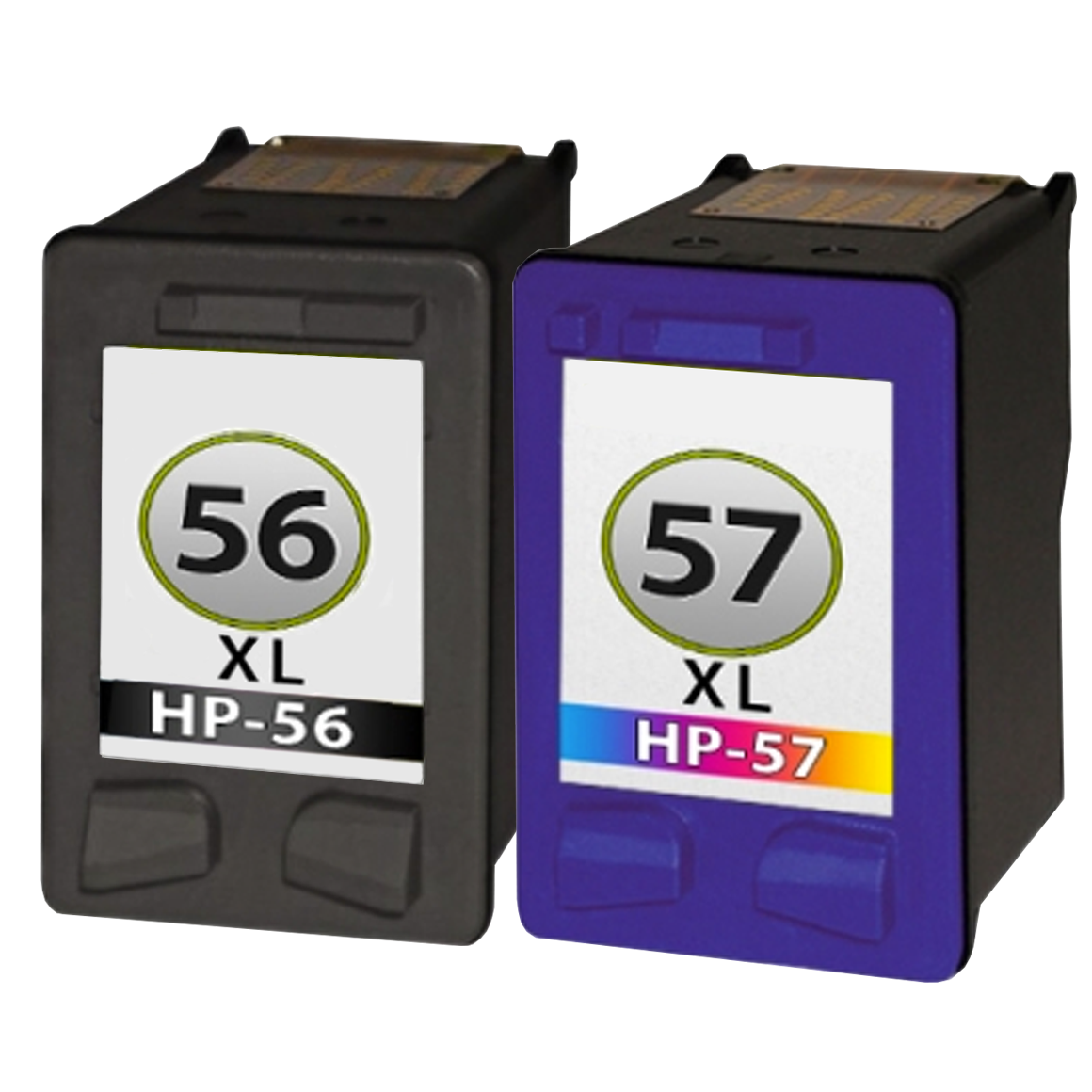 Huismerk HP 56XL (C6656AE) + HP 57XL (C6657AE) inktcartridges voordeelbundel