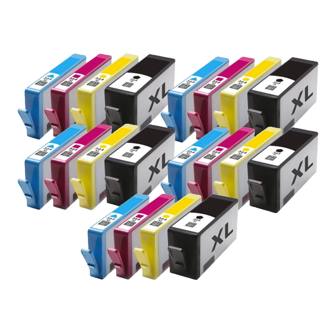 5x Huismerk HP 364XL (N9J74AE) inktcartridges voordeelbundel (4set)