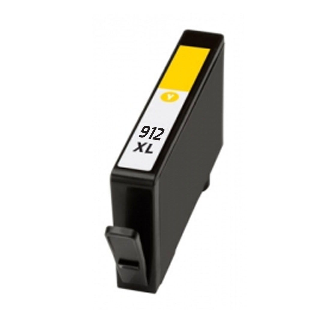 Huismerk HP 912XL (3YL83AE) inktcartridge geel