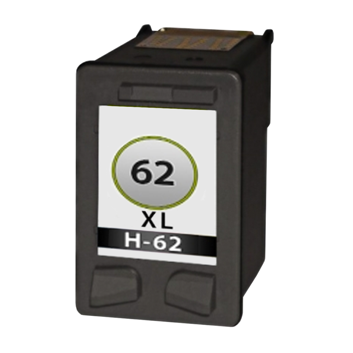 Huismerk HP 62XL (C2P05AE) inktcartridge zwart