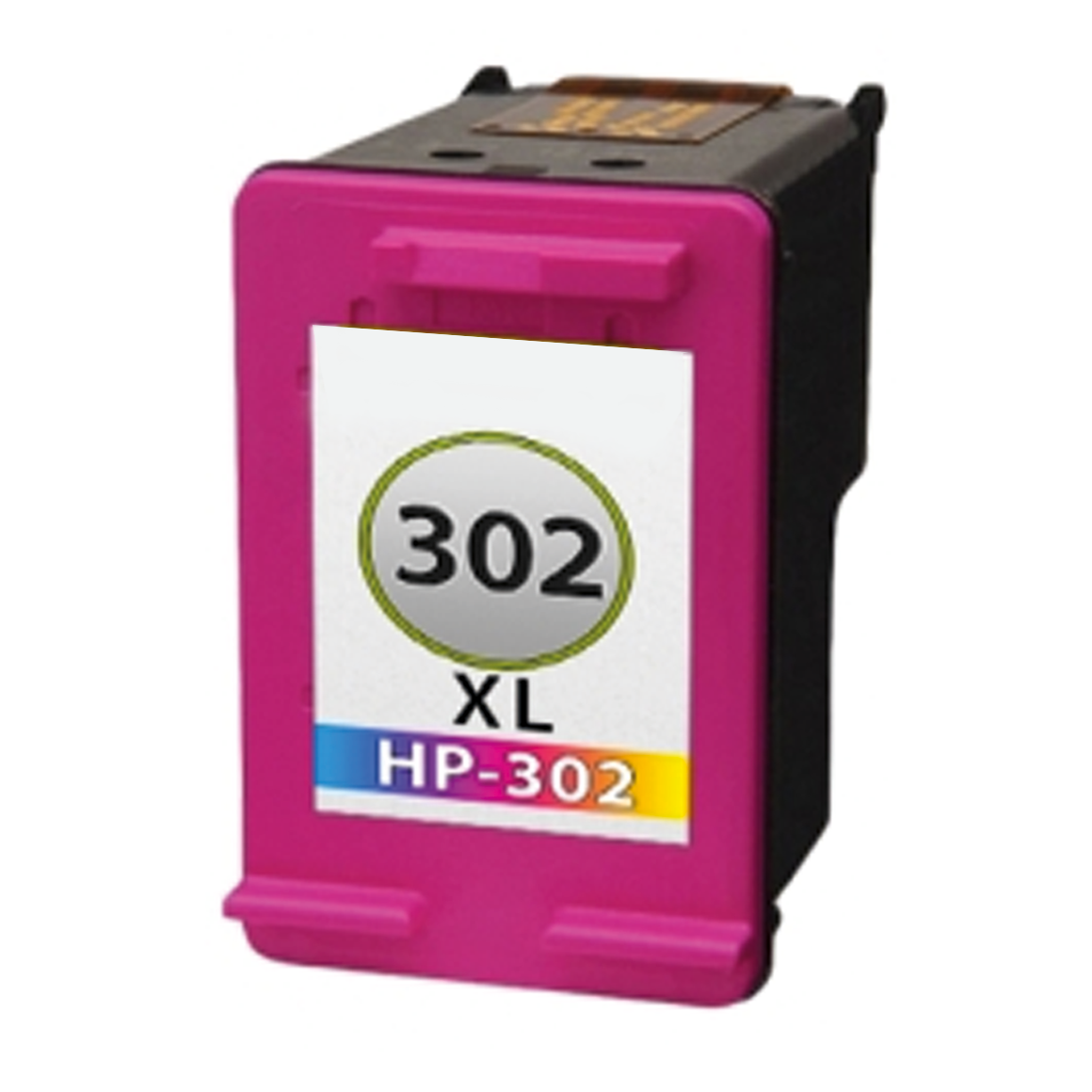 Huismerk HP 302XL (F6U67AE) inktcartridge kleur