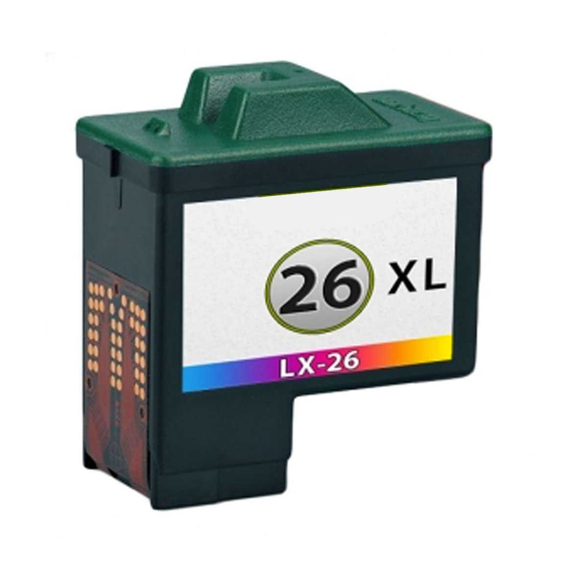 Huismerk Lexmark 26XL (10N0026) inktcartridge kleur