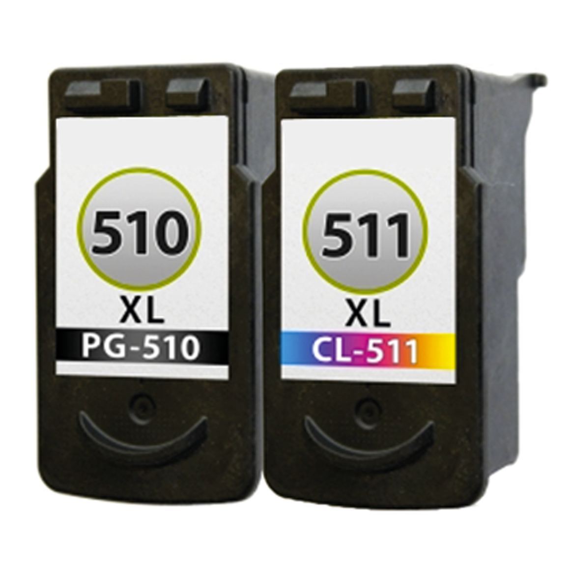 Huismerk Canon PG-510/512XL + CL-511/513XL (2970B010) inktcartridges voordeelbundel
