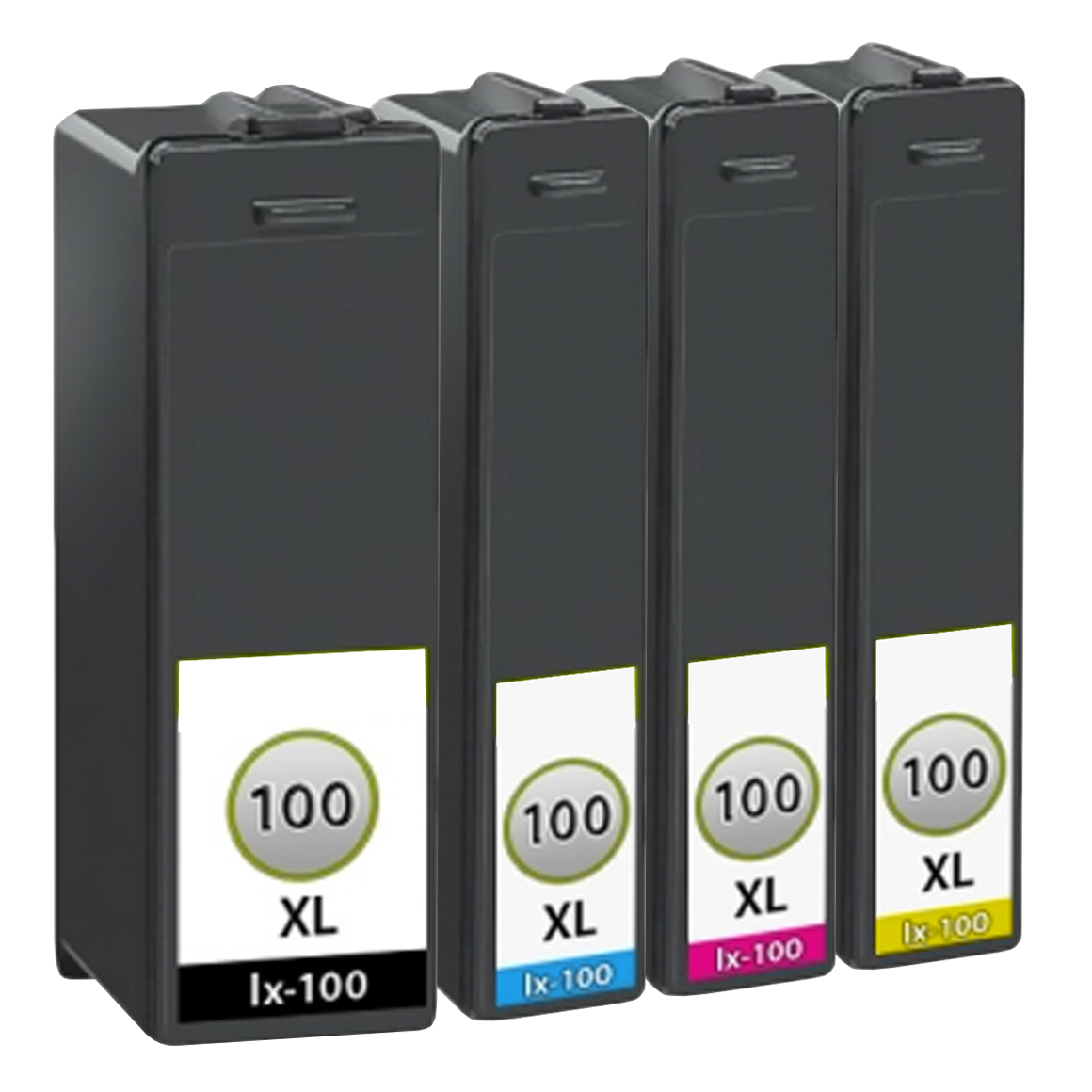 Huismerk Lexmark 100XL (14N1068E-14N1071E) inktcartridges voordeelbundel