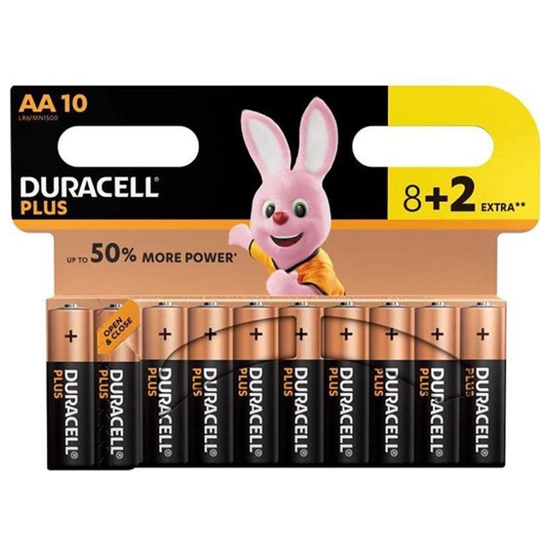 Duracell Plus Power AA batterijen 10-pack