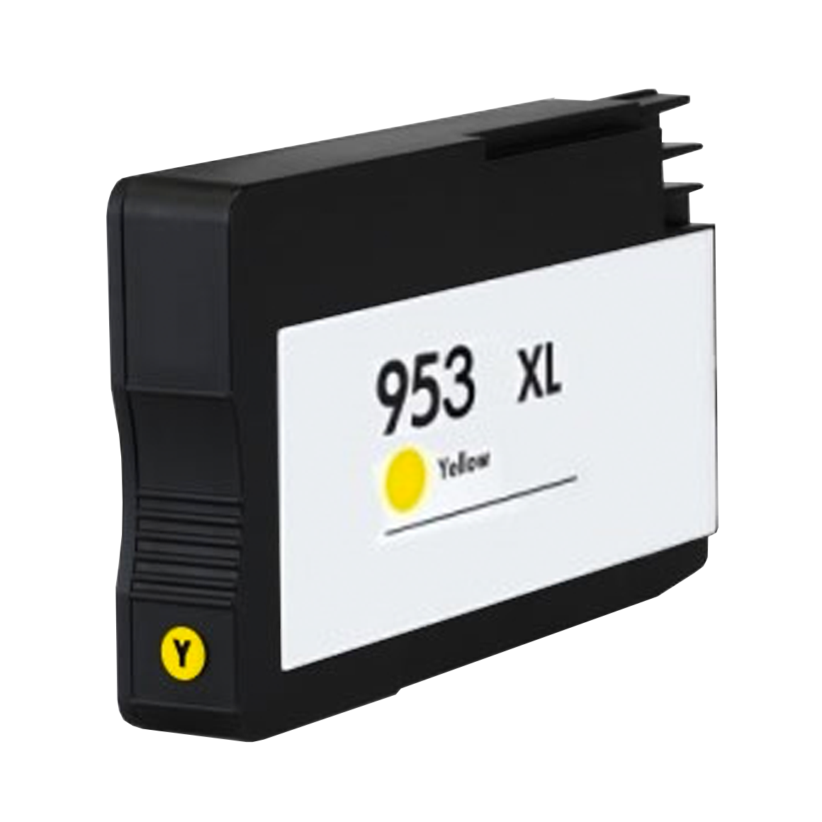 Huismerk HP 953XL (F6U18AE) inktcartridge geel