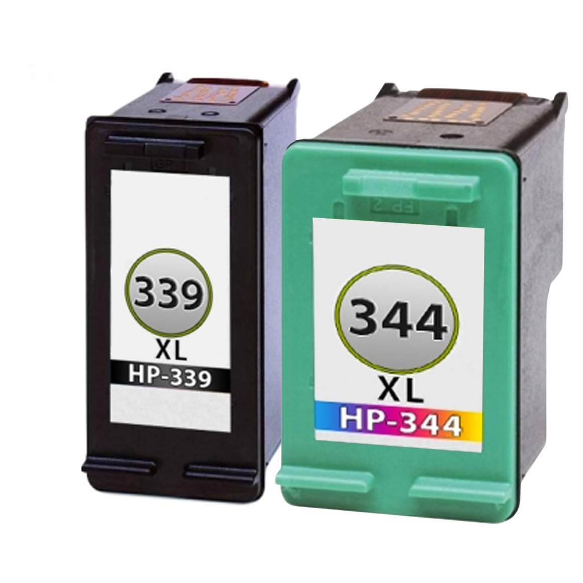 Huismerk HP 339XL (C8767EE) + HP 344XL (C9363EE) inktcartridges voordeelbundel