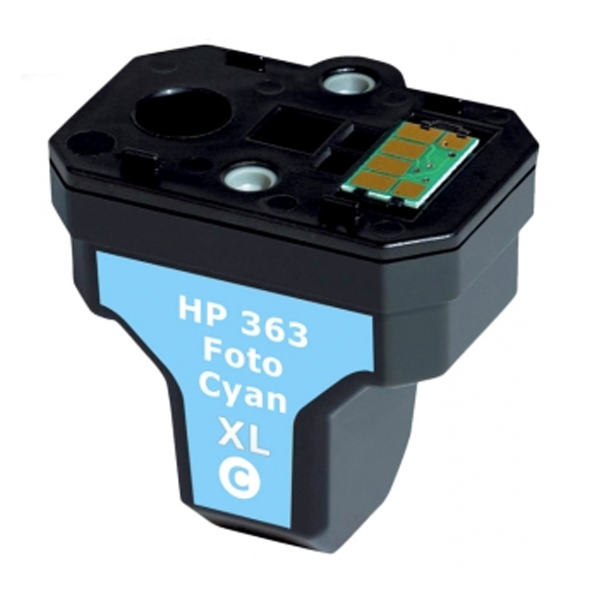 Huismerk HP 363XL (C8774EE) inktcartridge licht cyaan