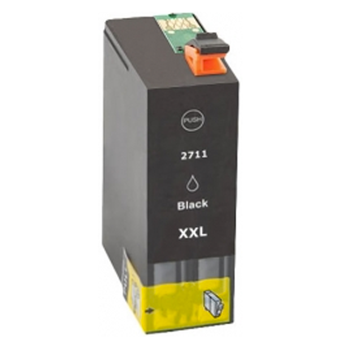 Huismerk Epson 27 XL (T2711) inktcartridge zwart