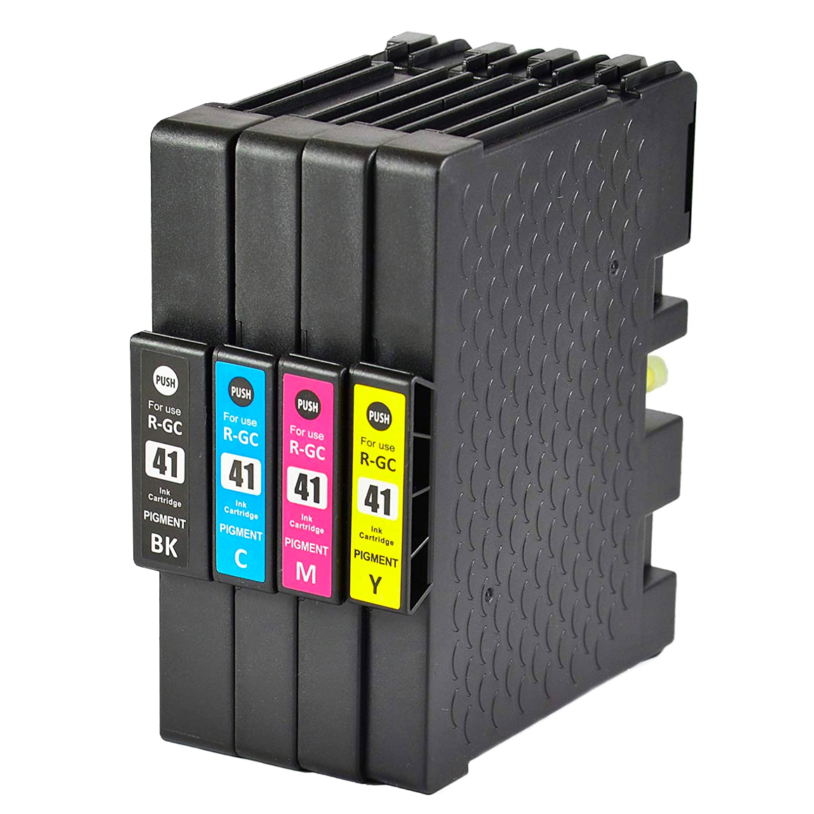 Huismerk Ricoh GC-41L (405765-405768) gelcartridges voordeelbundel