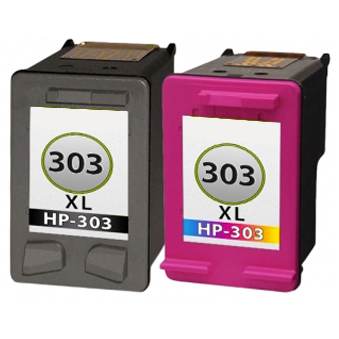 Huismerk HP 303XL (T6N04AE + T6N03AE) inktcartridges voordeelbundel