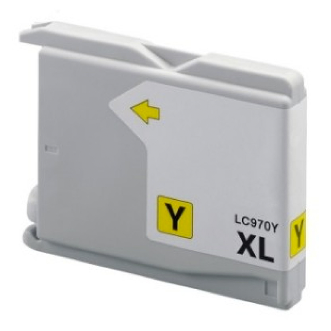 Huismerk Brother LC-970Y XL inktcartridge geel