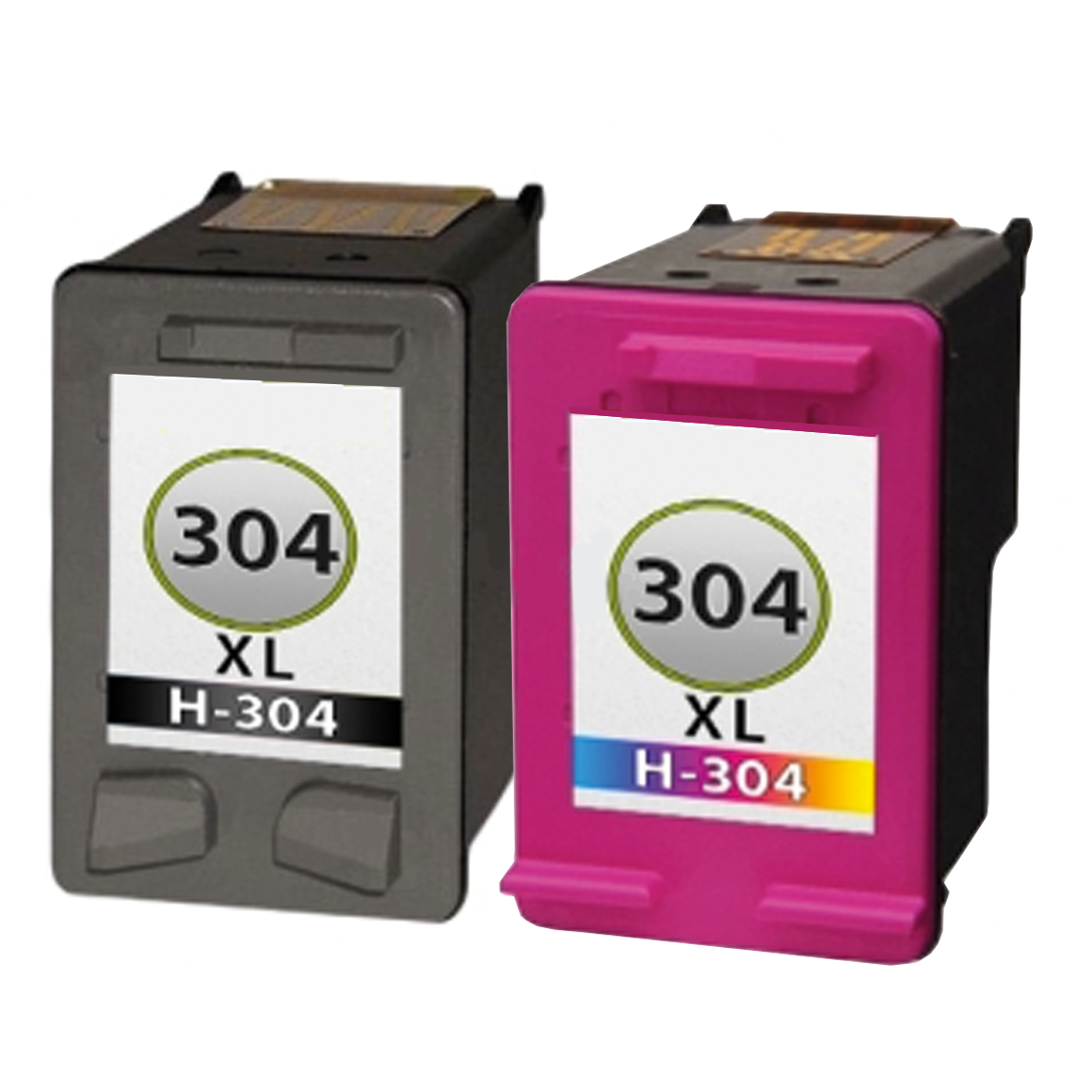 Huismerk HP 304XL (N9K08AE + N9K07AE) inktcartridges voordeelbundel