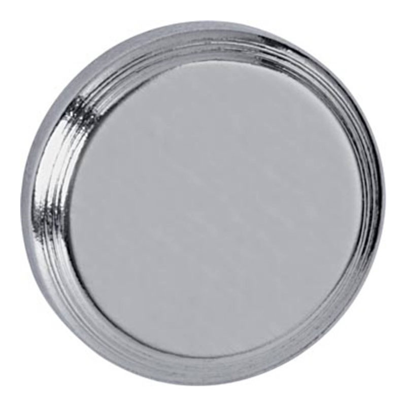 Maul neodymium krachtmagneet, 16 x 7 mm, zilver