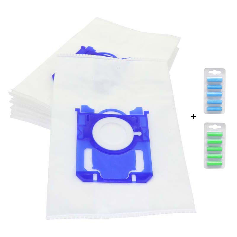 Philips S-Bag 3-D stofzuigerzakken 10 stuks + 10 geurstaafjes (eigen merk)