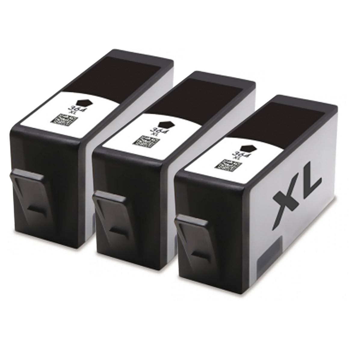 3x Huismerk HP 364XL (CN684EE) inktcartridges zwart